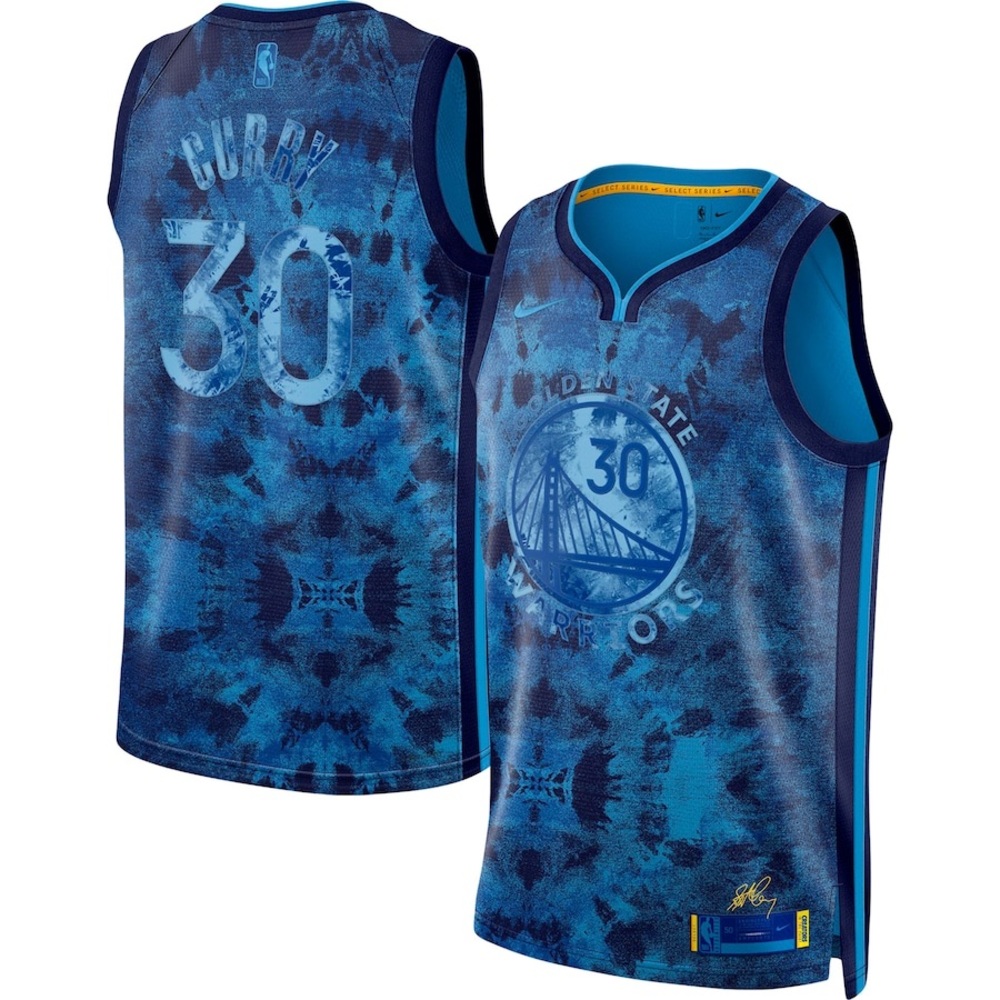 Nike Stephen Curry Royal Golden State Warriors Select Series Swingman Jersey UNI